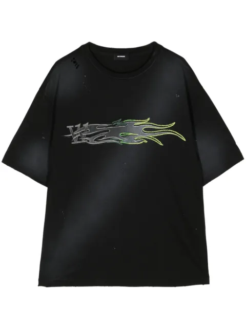 We11done graphic-print cotton T-shirt