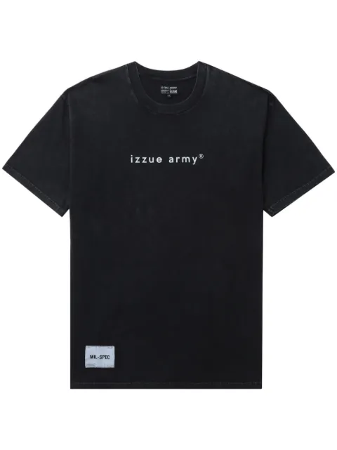 izzue logo-print cotton T-shirt