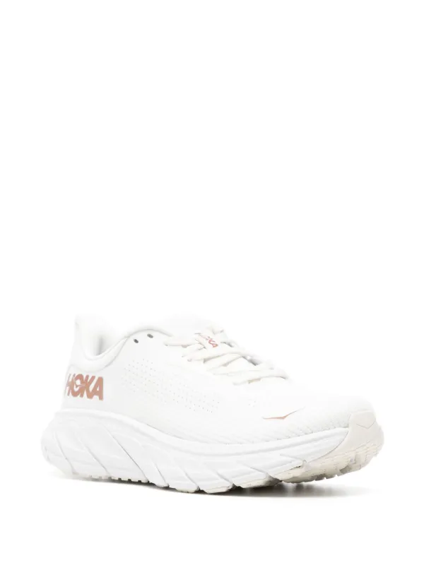 関税/送料込★HOKA★ロゴ スニーカー レザー ローカット HOKA ロゴ スニーカー | ブラック | FARFETCH JP