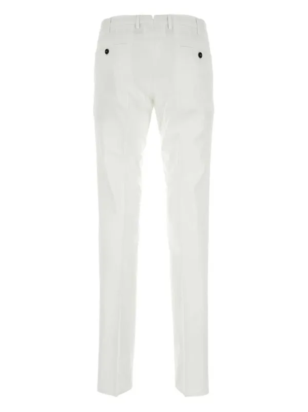PT TORINO ホワイト ストレッチ チノパンツ PT TORINO ホワイト ストレッチ チノパンツ PT Torino