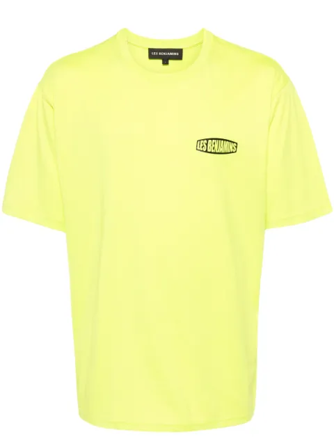 Les Benjamins logo-print cotton T-shirt