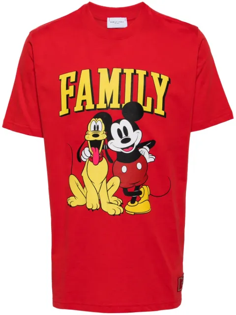 Family First Duo graphic-print cotton T-shirt