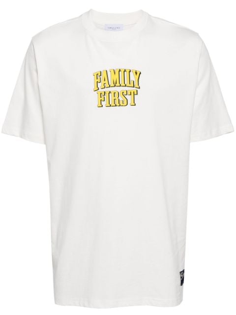 Family First Mickey Mouse-print cotton T-shirt