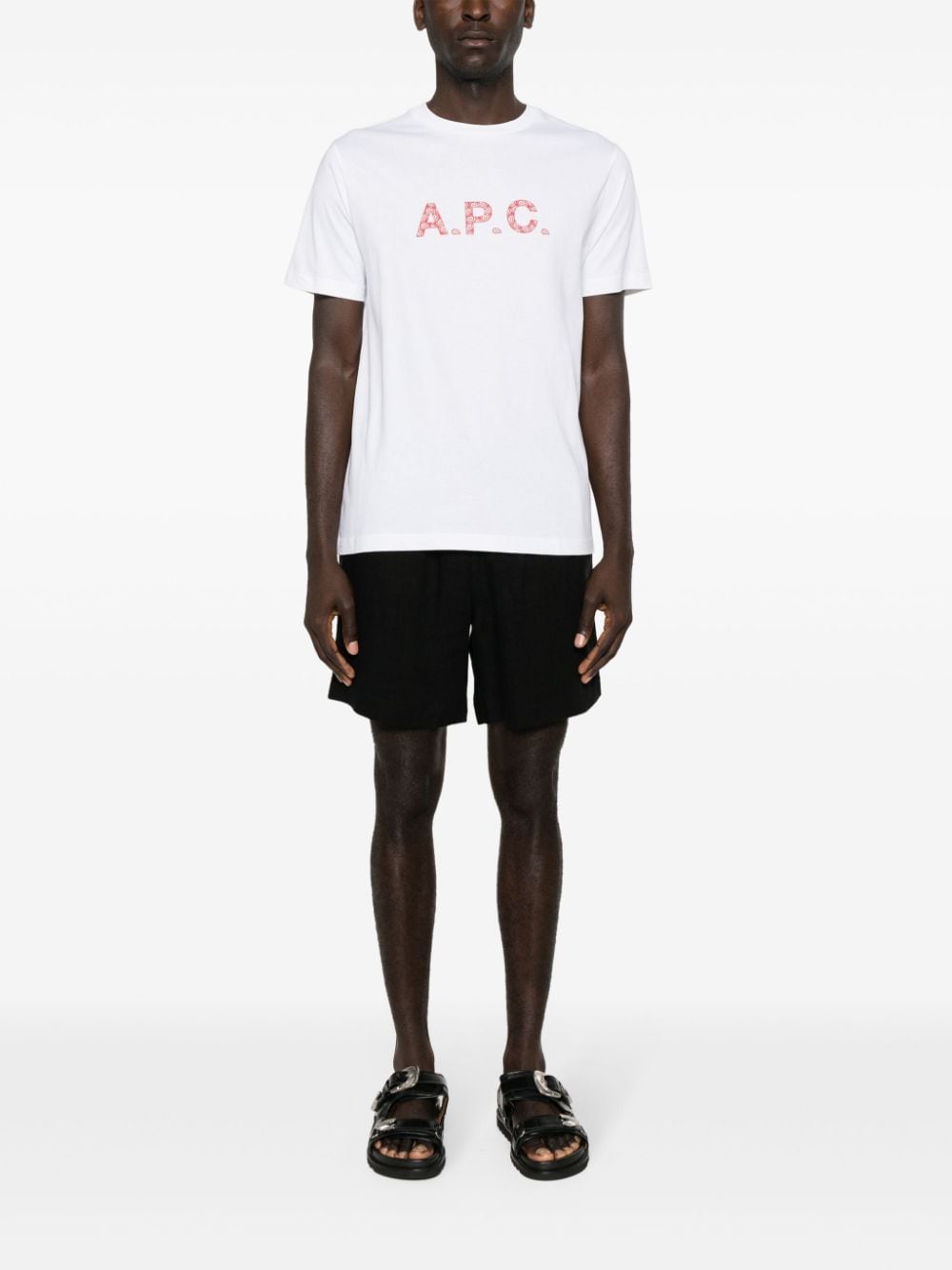 A.P.C. James cotton T-shirt - Wit