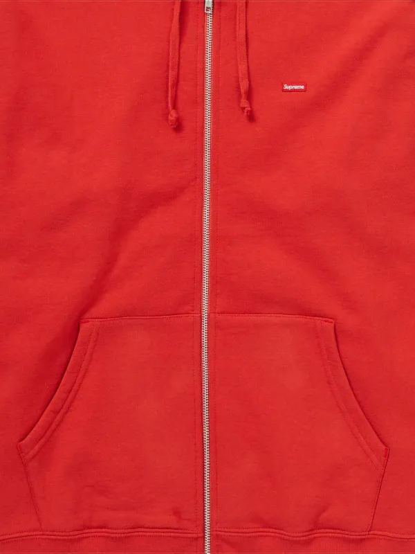 Supreme Small Box zip-up Hoodie | Red | FARFETCH
