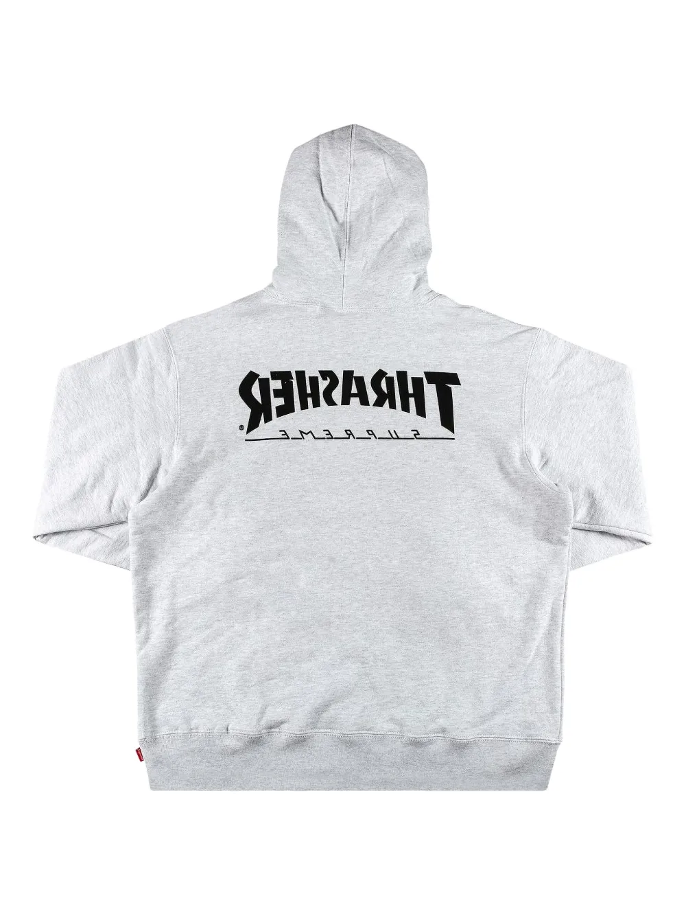 Supreme x Thrasher graphic-print hoodie Grijs