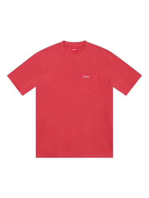 Supreme تيشيرت بجيب وأكمام قصيرة