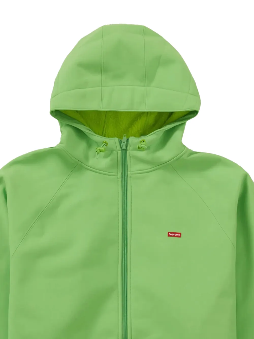 Supreme Windstopper Zip-up Hoodie In Green