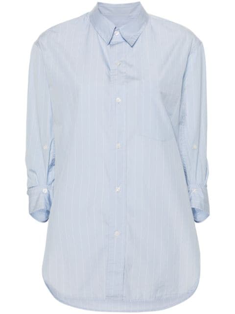 Citizens of Humanity pinstriped cotton shirt