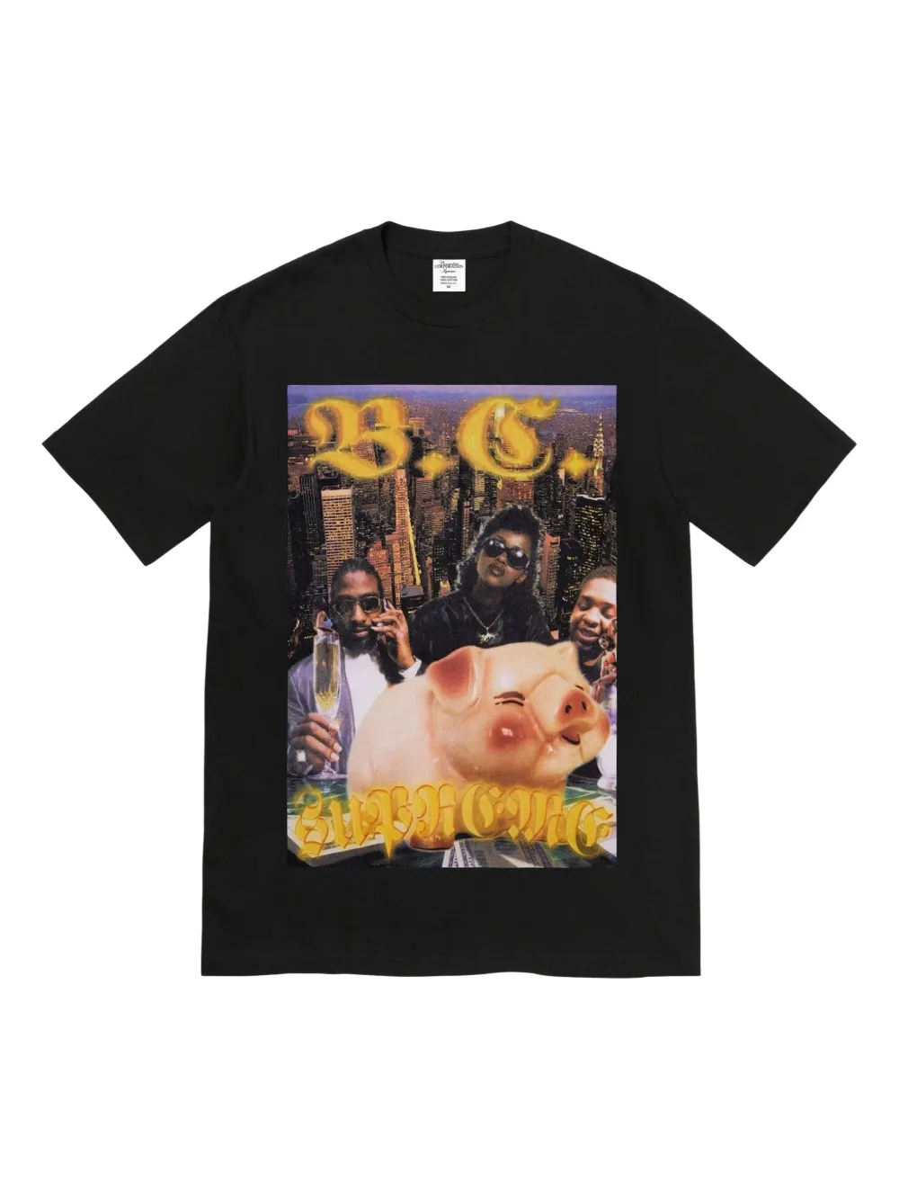 Supreme x Bernadette Corporation Money T-shirt Zwart