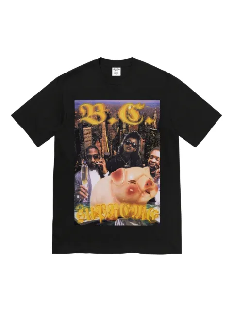Supreme تيشيرت 'كوربوراشن ماني' x Bernadette