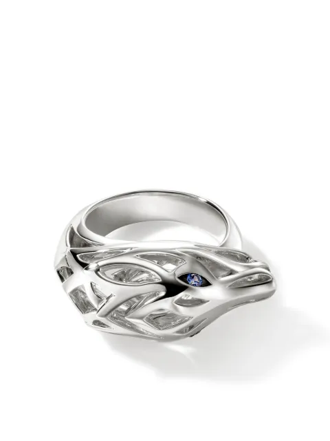 John Hardy anillo Naga en plata de ley