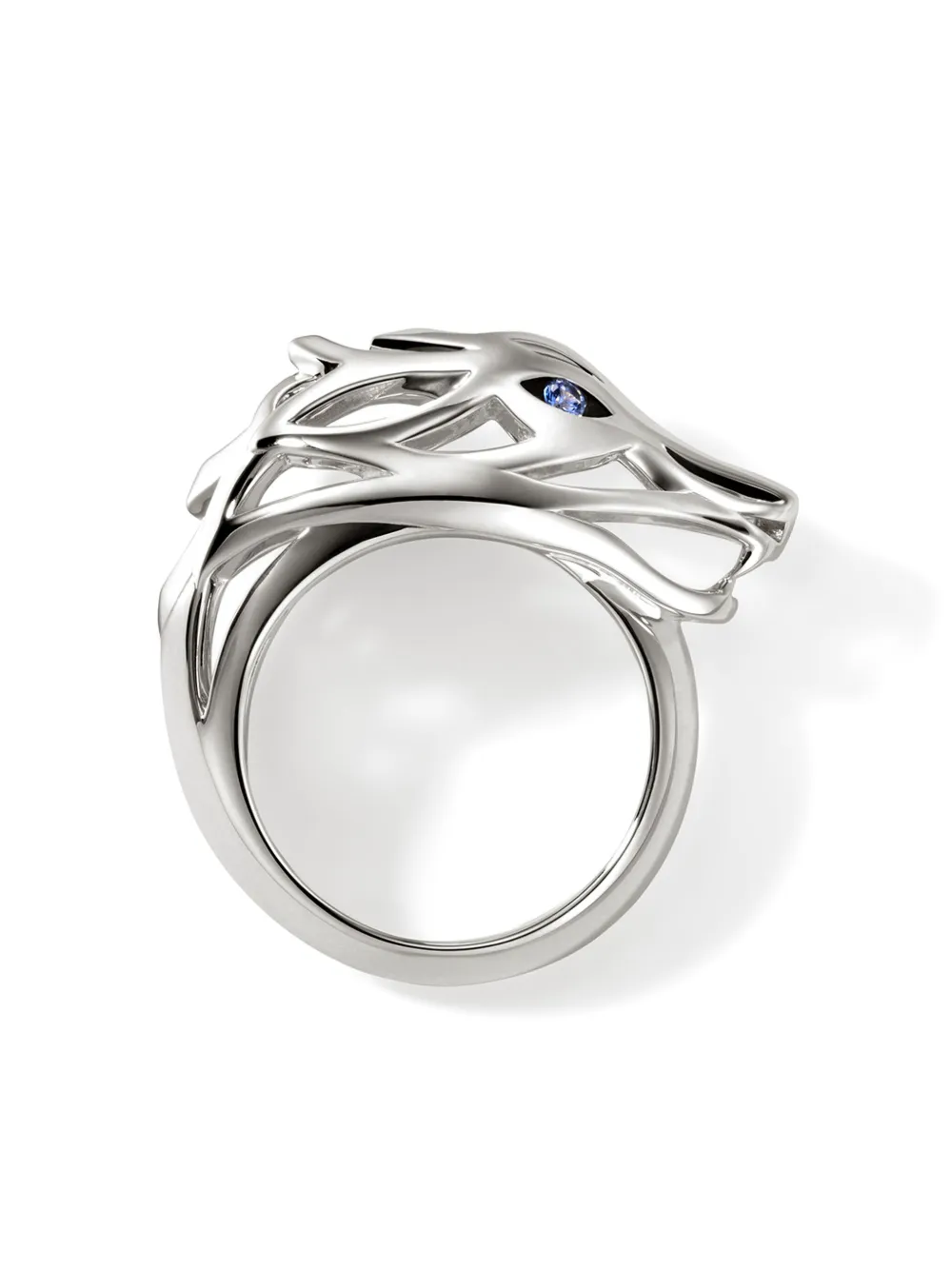 Shop John Hardy Naga Sterling-silver Ring