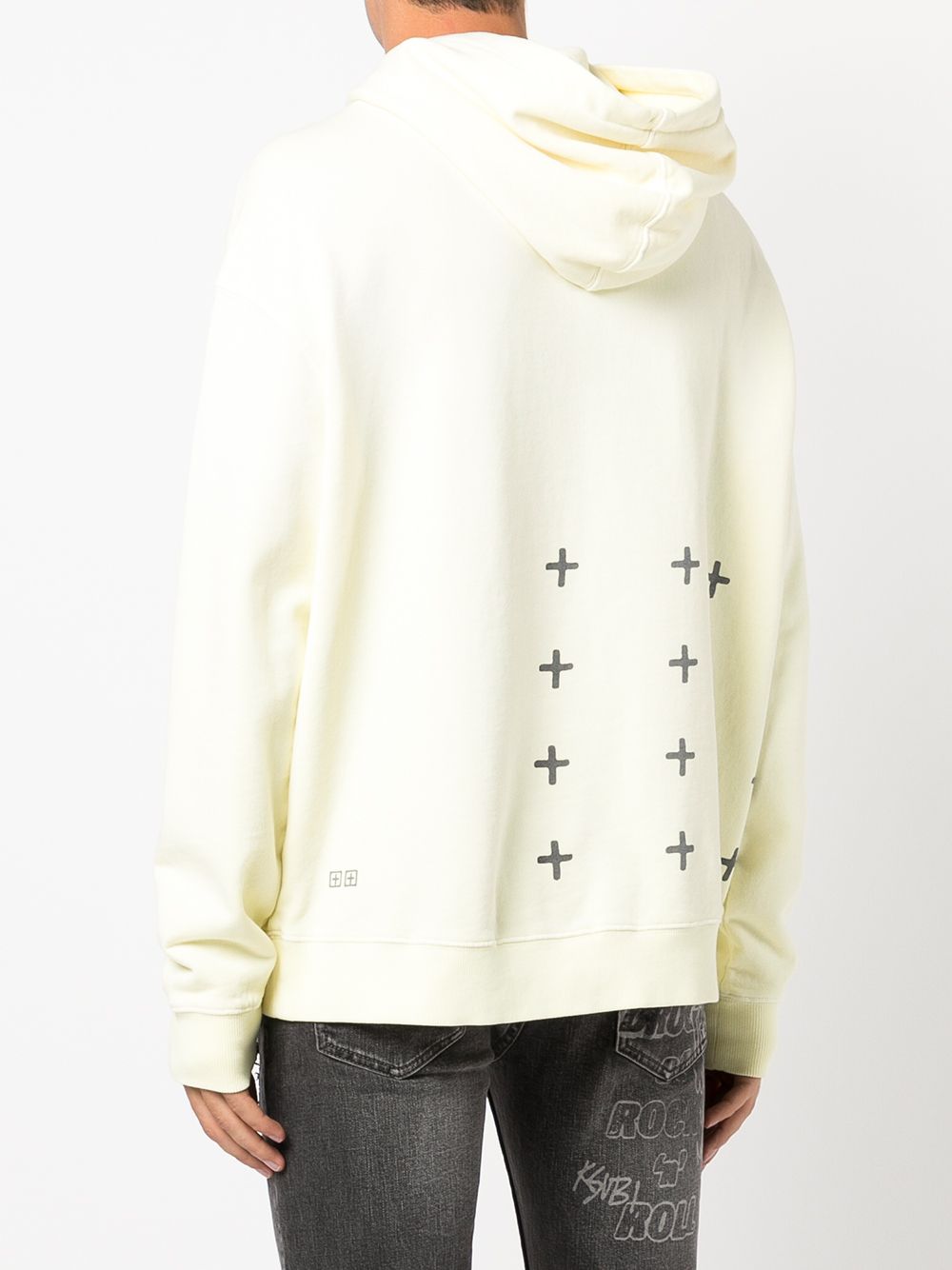 KSUBI LOGO-PRINT DETAIL HOODIE