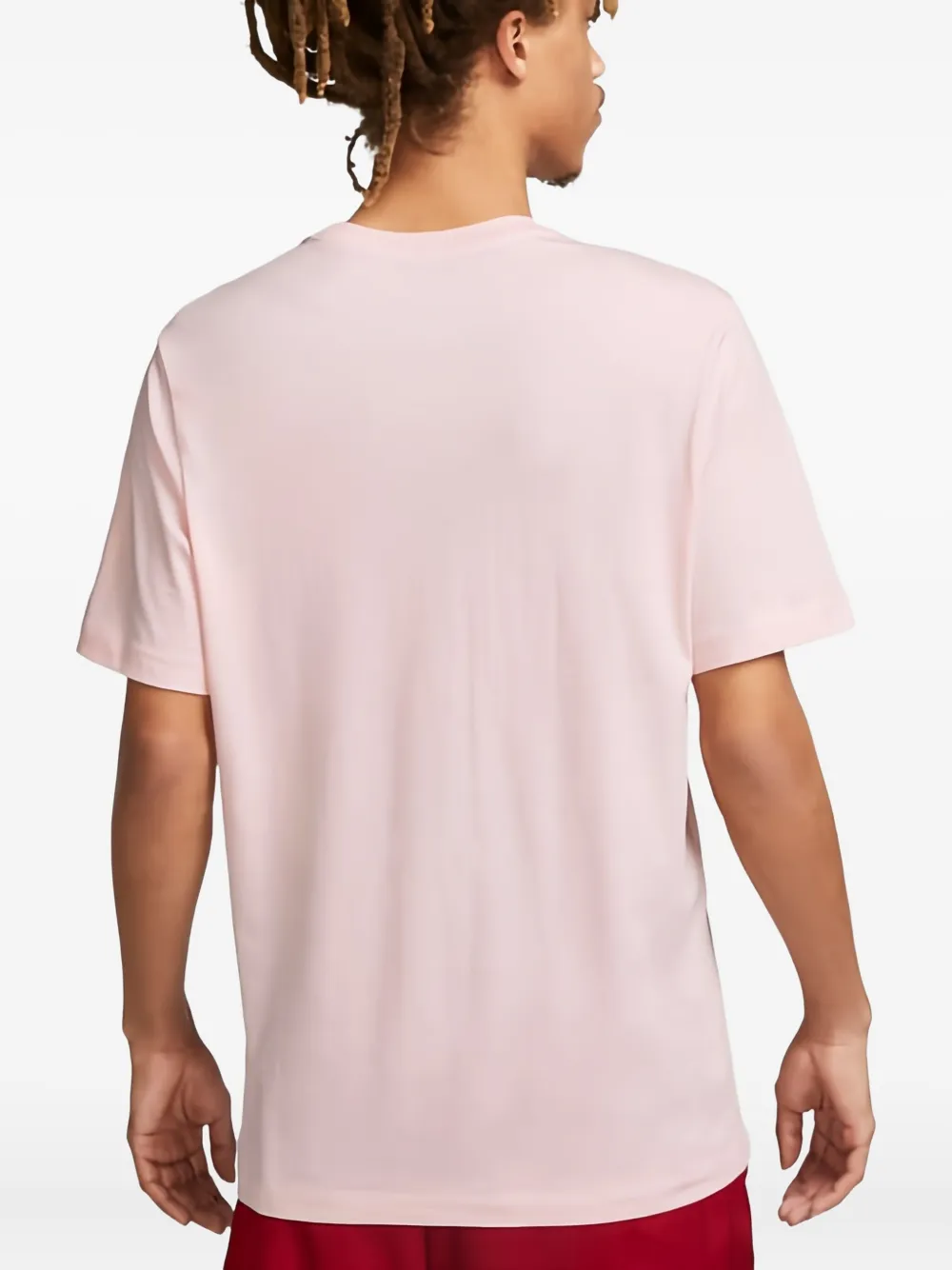 Nike Stadium Sportswear "pink Bloom" T-shirt In Pink