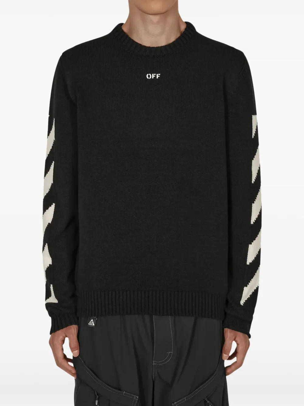 Off-White Diag Arrow sweater | Black | Image 1