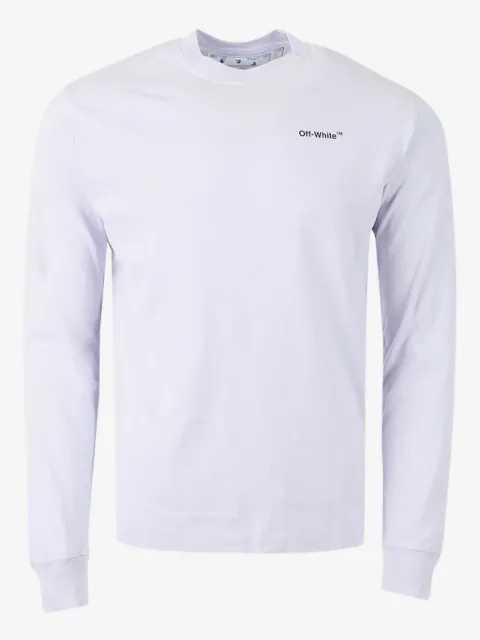 Off-White Camiseta Caravaggio Arrow com mangas longas