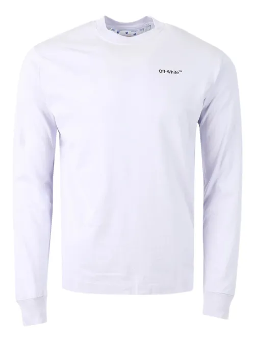 T-shirt Caravaggio Arrow à manches longues - Off-White - Modalova