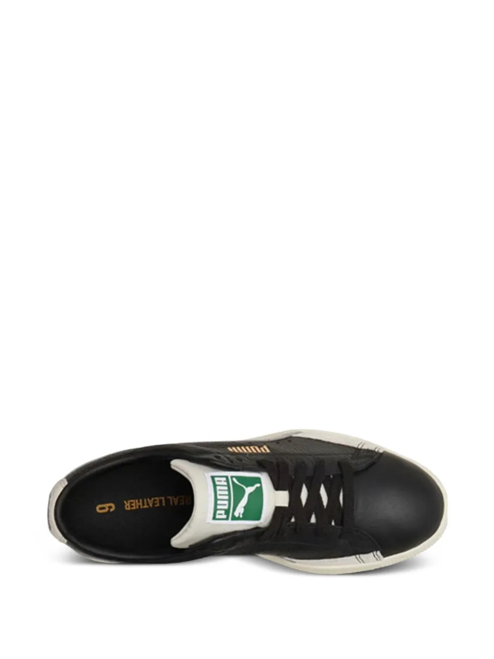 PUMA Basket Vintage "Snake" sneakers Zwart
