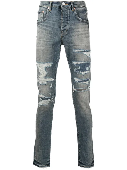 Jean slim à taille basse - Purple Brand - Modalova