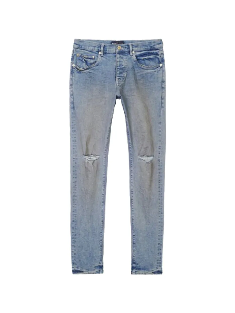 Purple Brand Jeans con effetto vissuto - Blu
