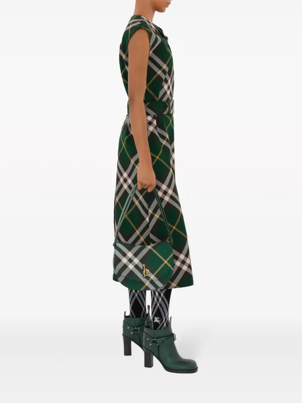 ワンピース BURBERRY EMBROIDERED WOOL DRESS 1AA6DF13-EE21-47B9-B255-