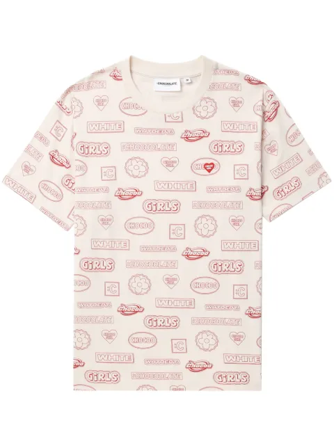 CHOCOOLATE graphic-print T-shirt