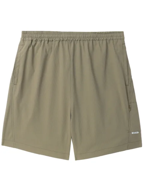 izzue mid-rise wide-leg shorts