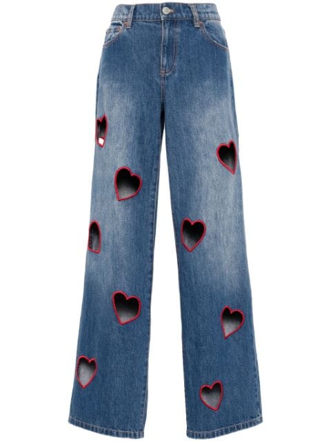 alice + olivia джинсы Karrie с вырезами