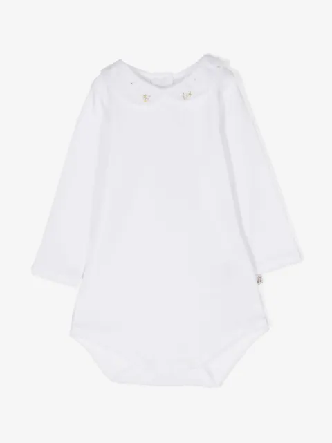 Bonpoint Cygne embroidered-collar cotton body