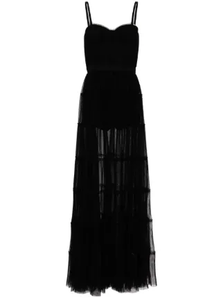 deena maxi dress Deena Chiffon Dress Retrofete