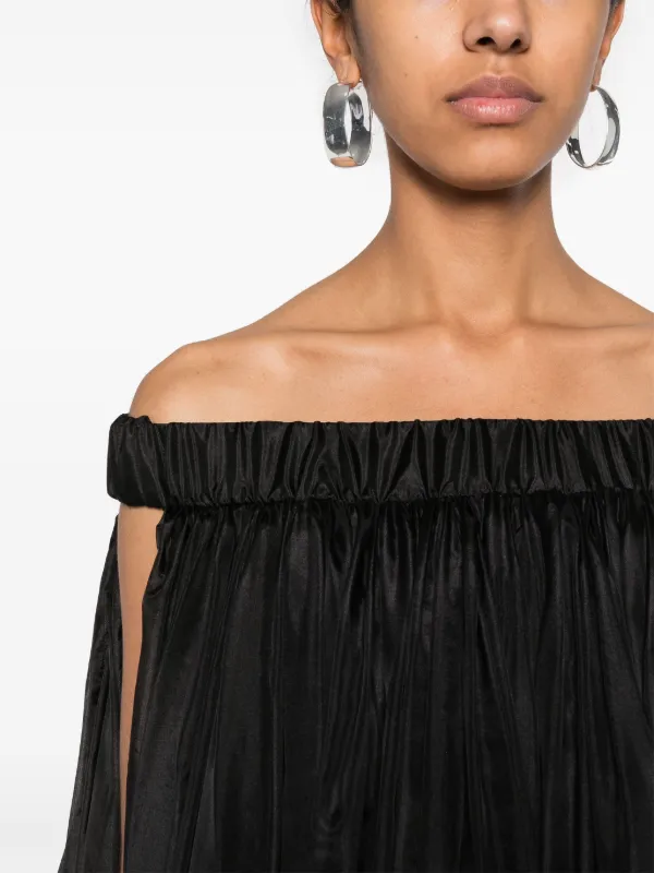 【関税込み】rick owens 'Medusa' dress Rick Owens Medusa Silk Dress | Black | FARFETCH