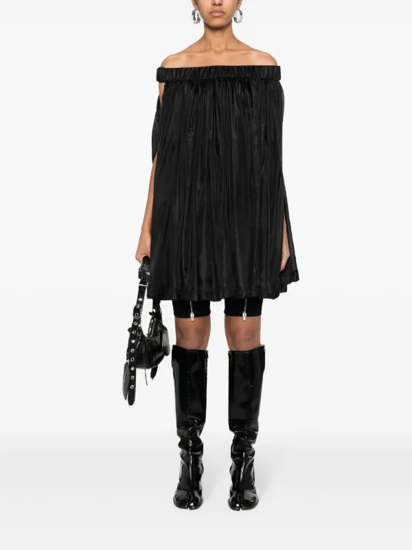 スカート RICK OWENS 'Medusa' dress Rick Owens Medusa Silk Dress | Black | FARFETCH
