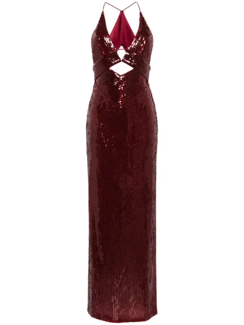 Robe longue Galvanized Prism - Galvan London - Modalova