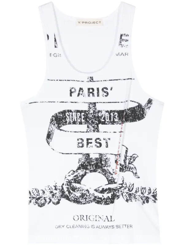 Y/PROJECT Paris Best タンクトップ Y/Project Paris' Best Tanktop