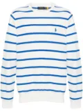 Polo Ralph Lauren Polo Pony striped jumper - White