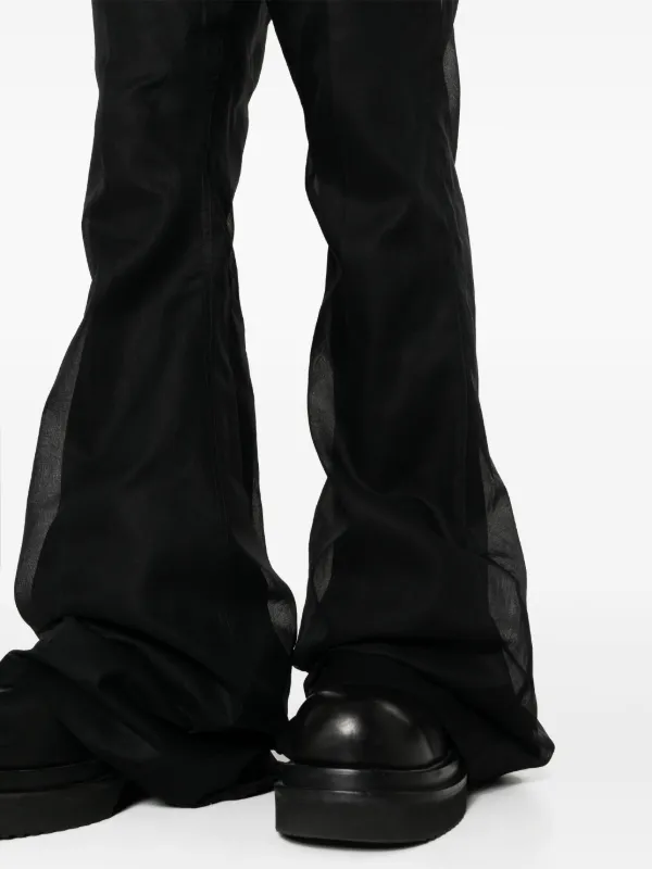 Rick Owens Lido Bolan Bootcut Trousers - Farfetch