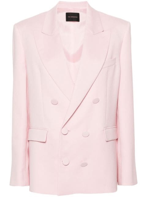 THE ANDAMANE double-breasted crepe blazer