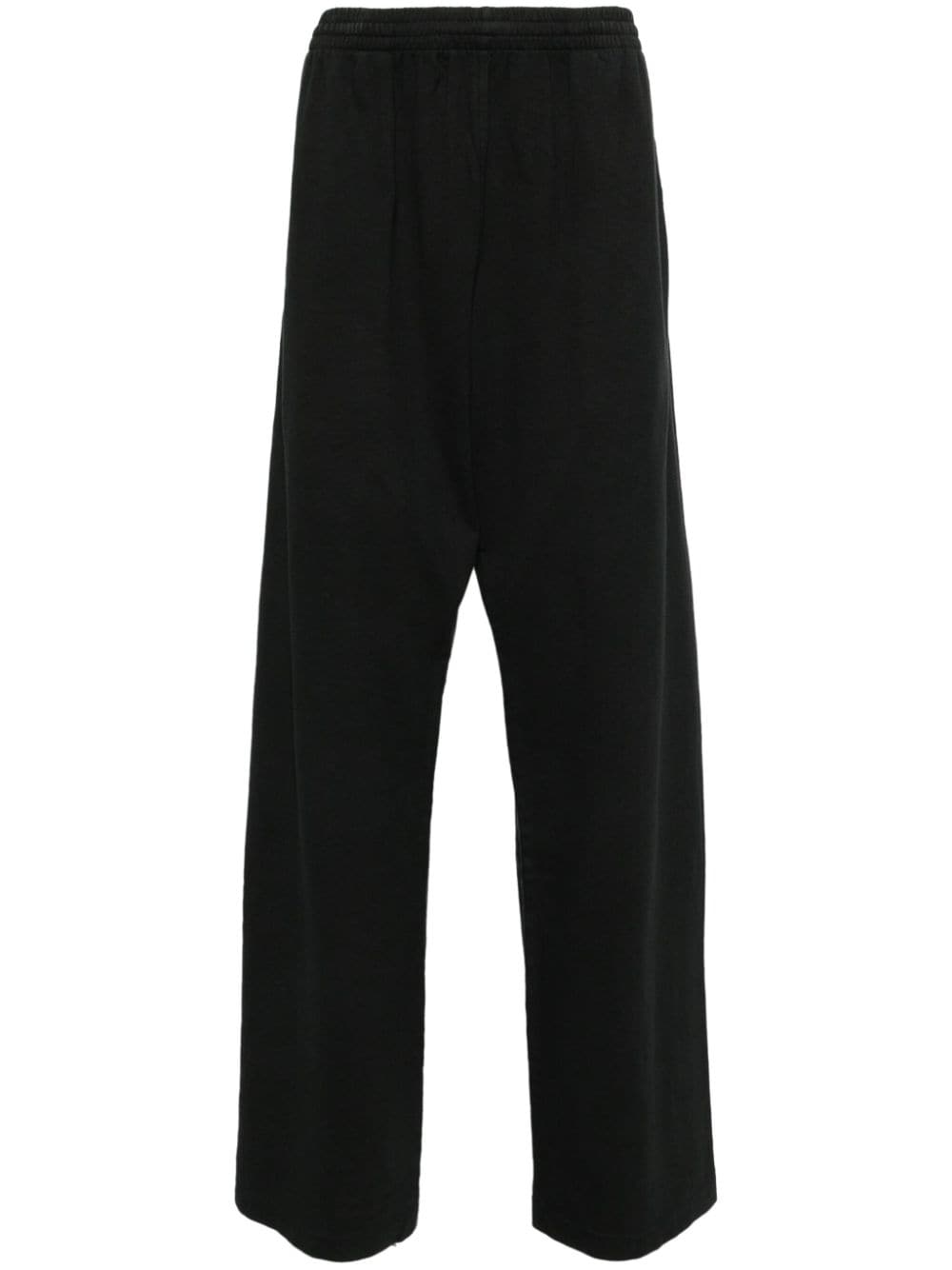 elasticated cotton track pants