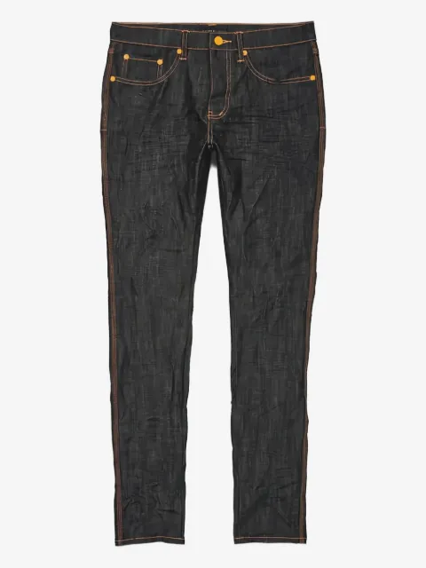Purple Brand jean skinny à coutures contrastantes