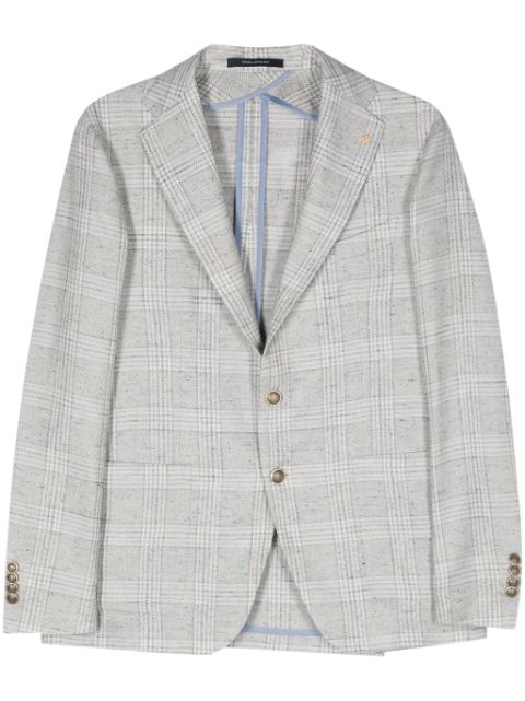 Tagliatore single-breasted checked blazer