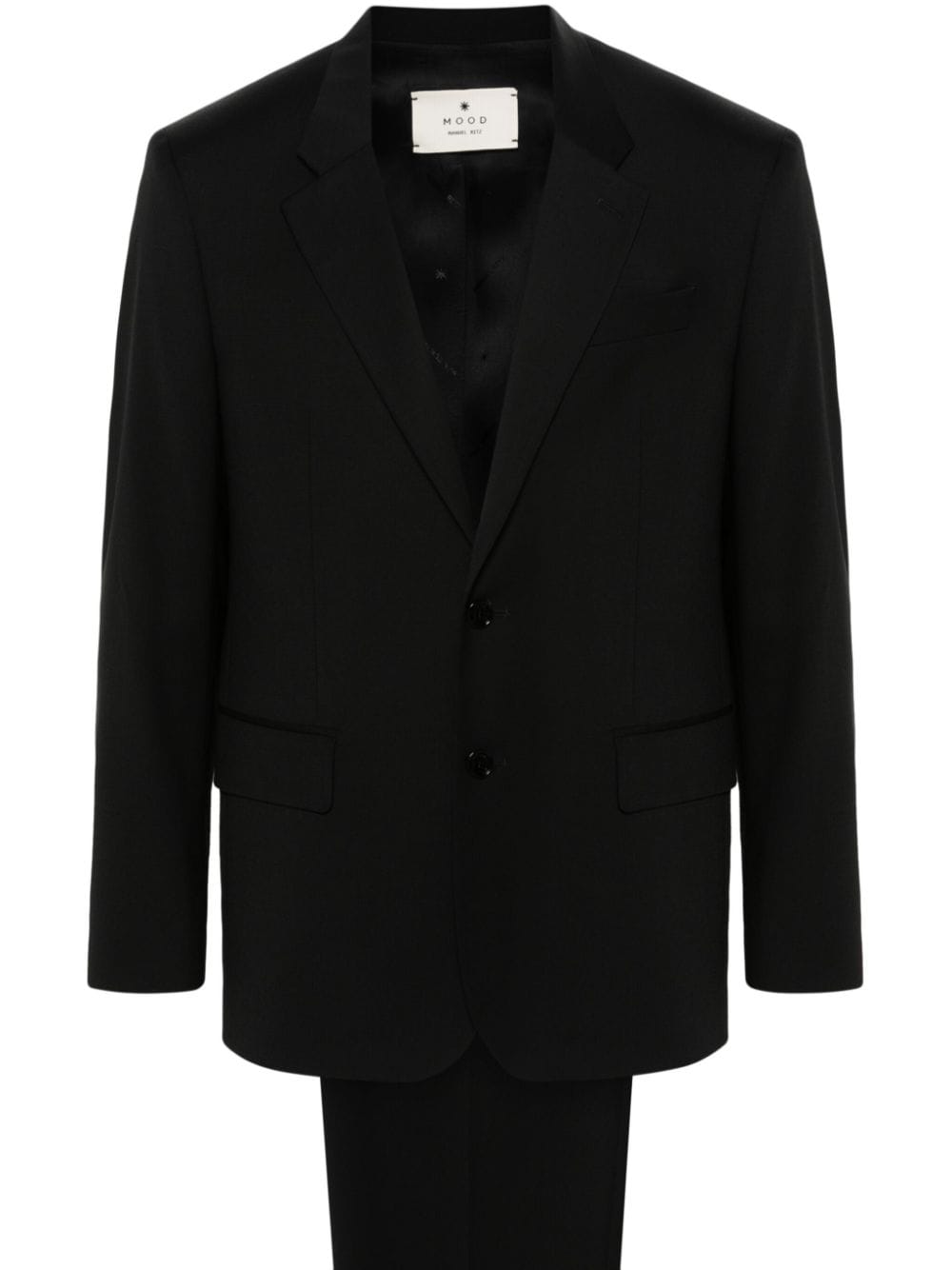 Manuel Ritz Single-breasted Suit In Schwarz