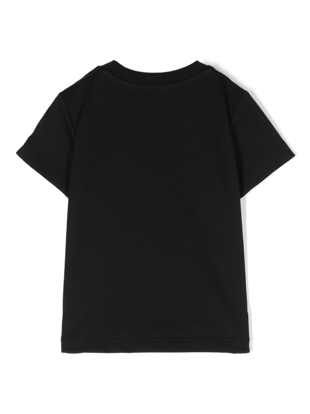 Moschino Kids Teddy Bear katoenen T-shirt Zwart