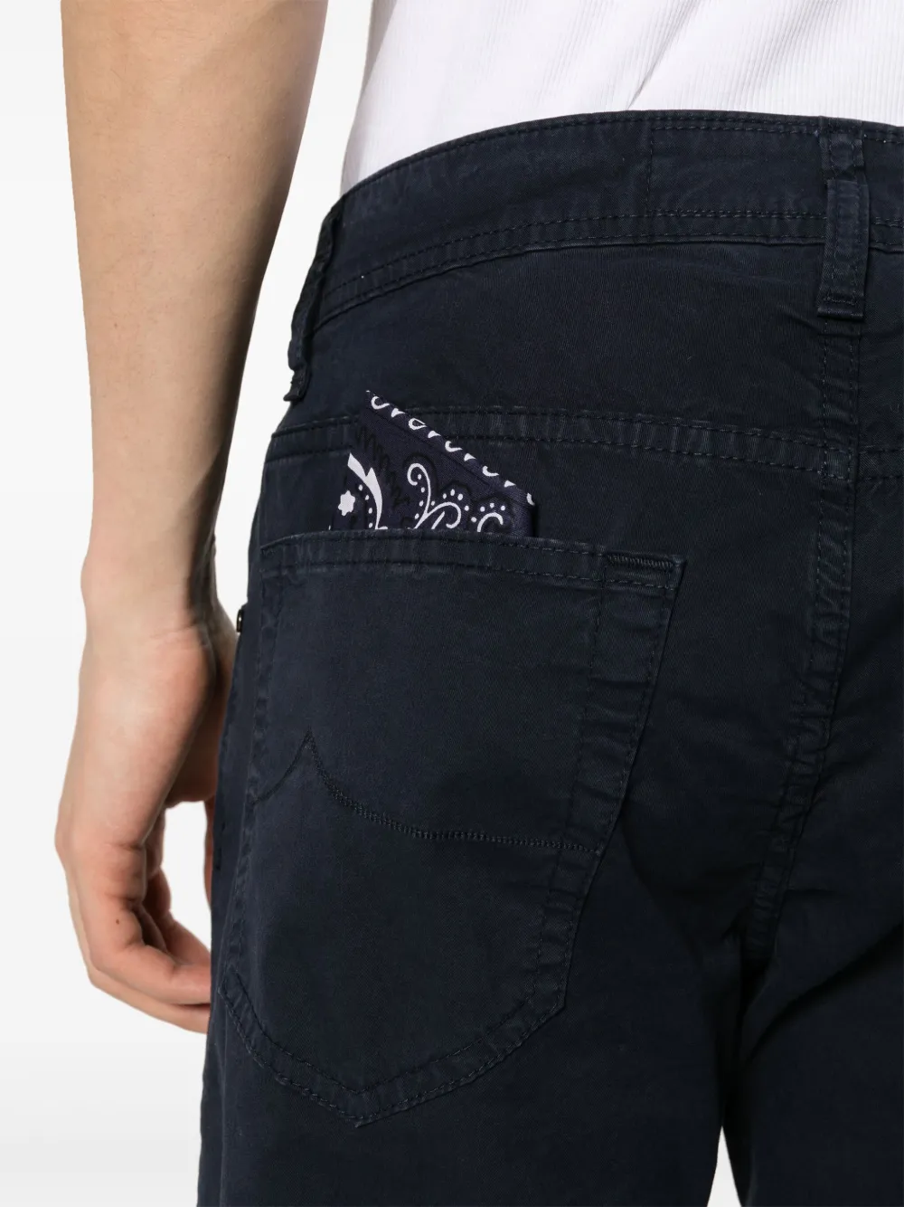 Jacob Cohën Nick skinny broek Blauw