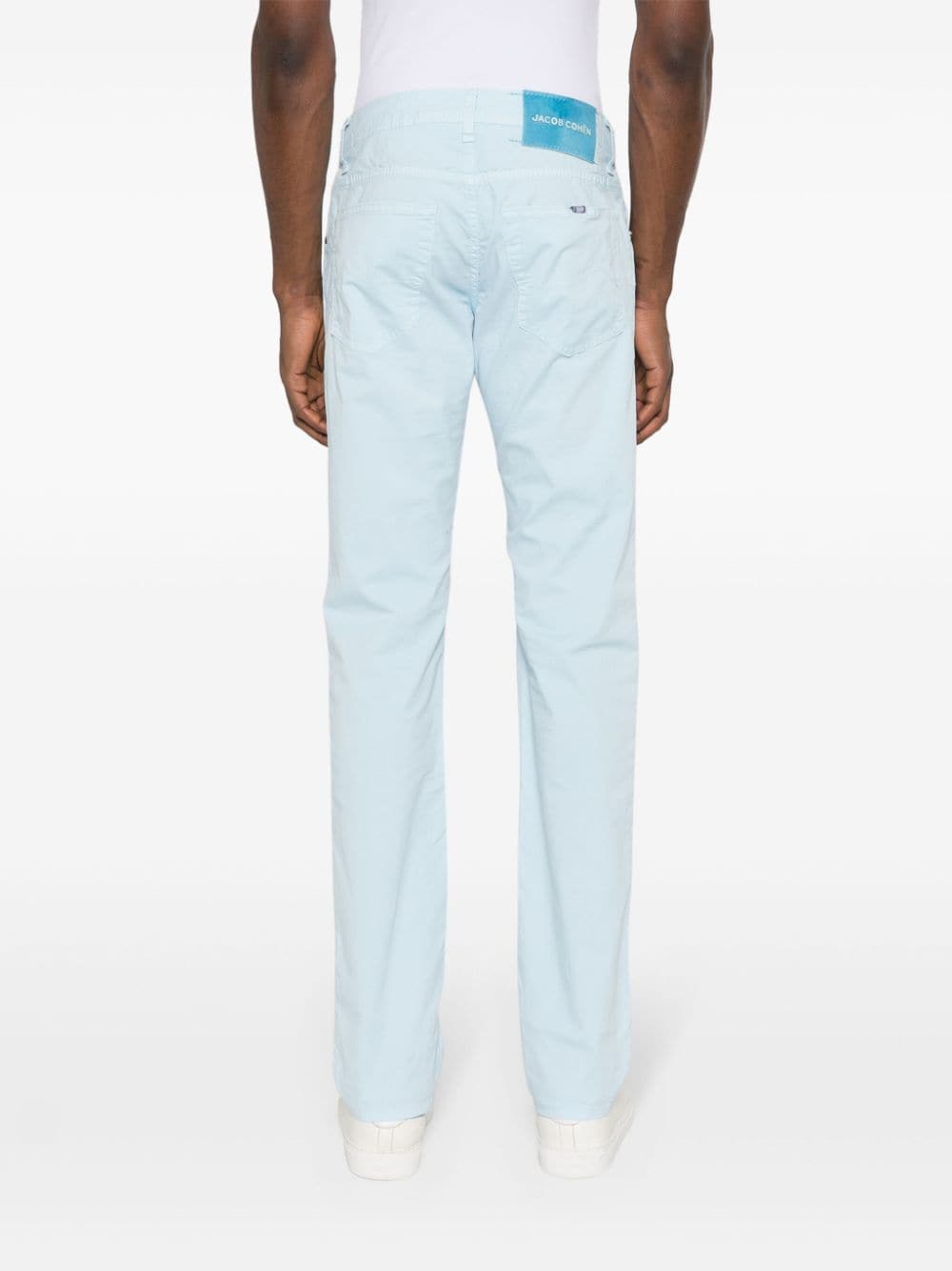 Shop Jacob Cohen Nick Slim-fit Trousers In Blue