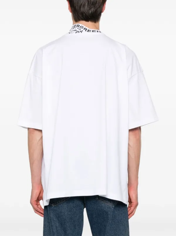 【関税込み】Y/Project ホワイト Triple Collar Tシャツ Y/Project Triple Collar T-shirt | White | FARFETCH