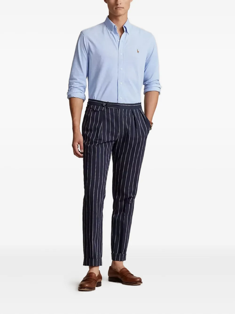 Polo Ralph Lauren Overhemd met lange mouwen - Blauw