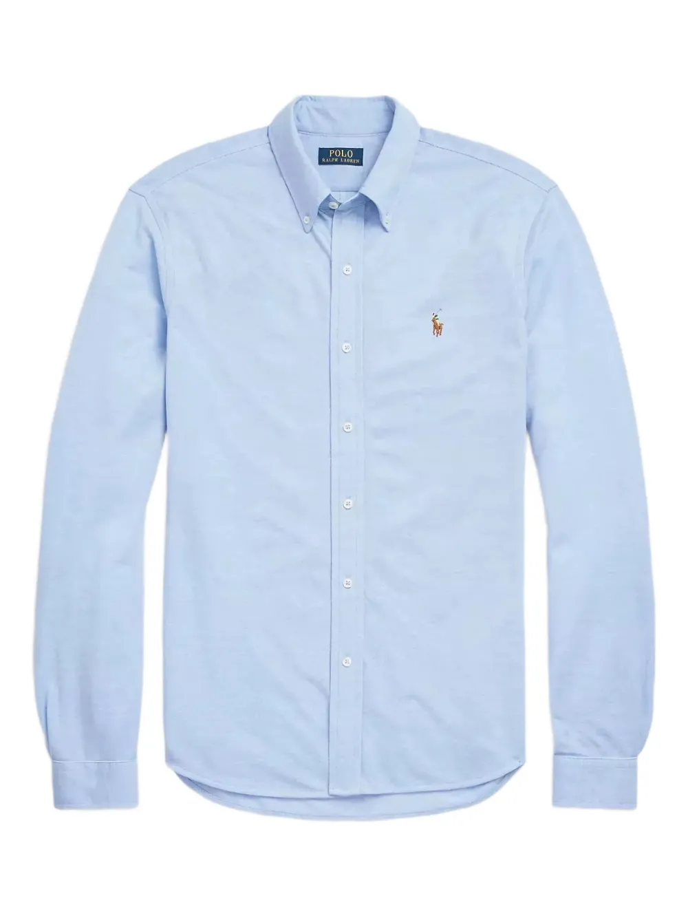 Polo Ralph Lauren Slim Fit Oxford Shirt In Blue