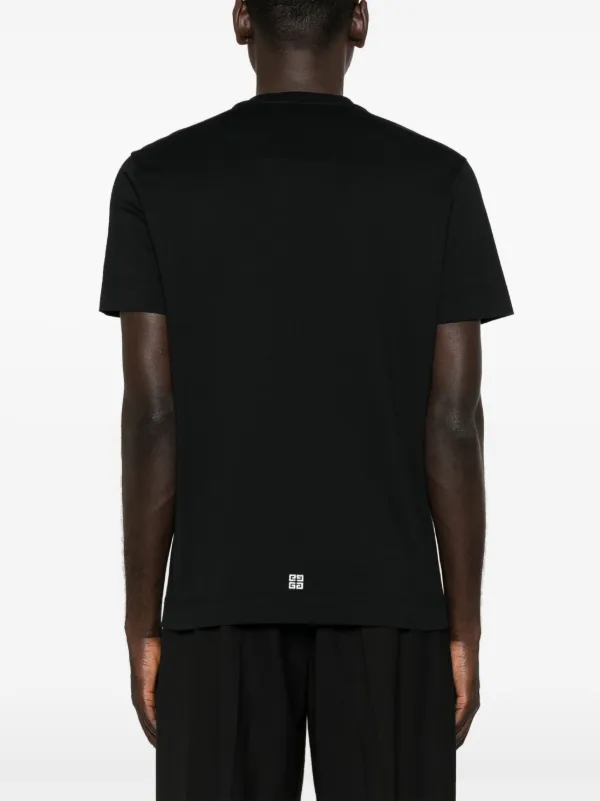 Givenchy 4G-motif Cotton T-shirt | Black | FARFETCH