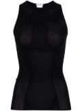 Wolford Grid Net tank top - Black